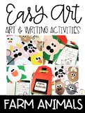 Farm Animals Easy Art: Adapted Art Pack and Writing Activities