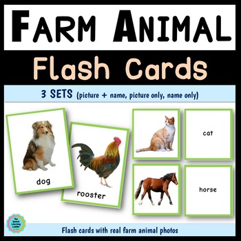 Farm Animal Flashcards Worksheets Teaching Resources Tpt