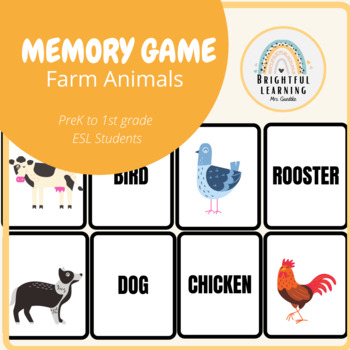 Animal Memory Card Game Animals Birds 50 Cards Educational Fun 