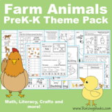 Farm Animals PreK-K Theme Pack