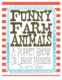 Farm Animals Puppet Show - A Lesson on Library Manners