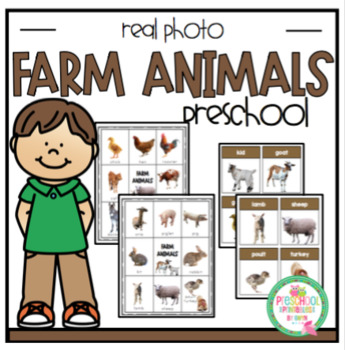 Preview of Farm Animals Real Photos