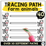 Farm Animals Theme Preschool Tracing Lines Activities