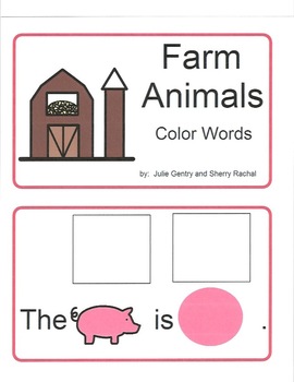 Preview of Farm Animals - What Color Are They?