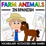 Farm Animals Activities and Games in Spanish -  Los Animal