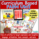 Farm Articulation Language CurriculumBased Theme Unit Spee