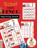 Farm Beginning Sounds Bingo- Scout the Sloth