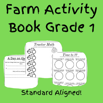 Preview of Farm Book Grade 1!
