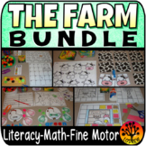 Farm Bundle Math Literacy Farm Centers Farm Activities Rec