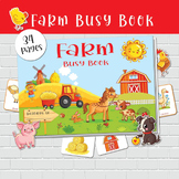 Farm animal book for kids