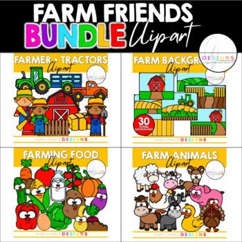 Preview of Farm Clip Art Mega Bundle ($20 VALUE)