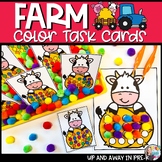 Farm Color Matching - Fine Motor Activities - Color Task Cards