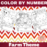 Farm Color by Number