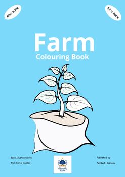 Preview of Farm Coloring Book For Kids