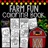 Farm Coloring Book {Made by Creative Clips Clipart}