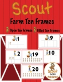 Farm Counting Ten Frames- Scout the Sloth