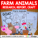 Farm Crafts, Writing, & Research for Kindergarten