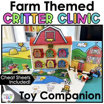 Preview of Farm Speech & Language Therapy Toy Companion for the Critter Clinic