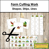 Farm Cutting Work - Scissor Practice