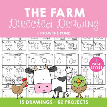 Preview of Farm Directed Drawing And Writing Projects
