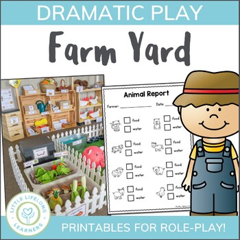 Preview of Farm Dramatic Play Printables