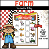 Farm Dramatic Play with Printable Farm Animals