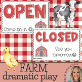 Farm Dramatic Play Early Childhood Farm Theme Play