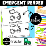 Farm Emergent Reader Book & Vocabulary Cards