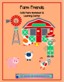 Farm Families~Cut & Paste Worksheet & Learning Center