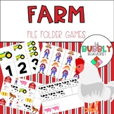 Farm File Folder Games