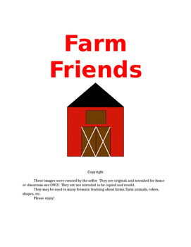 Preview of Farm Friends