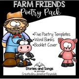 Poetry Pack Writing Activities--Farm Friends