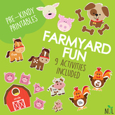 Farm Friends Preschool Pack
