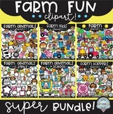 Farm Fun Clipart SUPER Bundle!