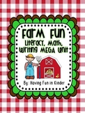 Farm Fun - Literacy, Math, and Writing MEGA Unit