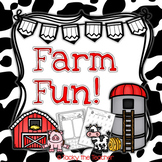 Farm Fun! Math & Literacy Bundle | EASY PREP Common Core A