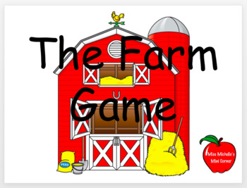 Preview of Farm Game - PreK Skills