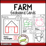 Farm Geoboards: Shape Activity for Pre-K Math