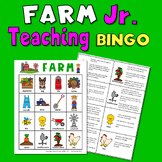 Farm Jr. Teaching Bingo