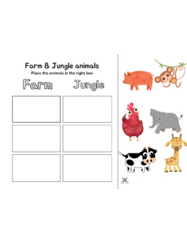 Preview of Farm & Jungle Animals