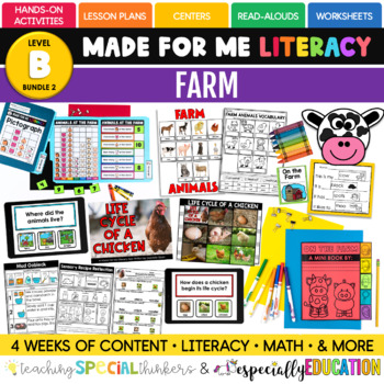 Preview of Farm (Made For Me Literacy: Level B, Bundle 2)