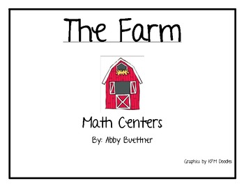 Preview of Farm Math Centers