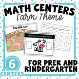 Farm Math Centers | Hands-On Activities | for PreK and Kin