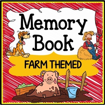 Preview of End of the Year Memory Book (Farm Theme)