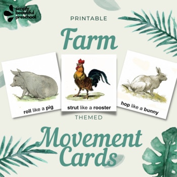 Preview of Farm Movement Cards
