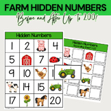 Farm Hidden Numbers: Before and After Math Center to 200