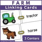 Farm Phonics Center for 1st Grade - Farm Animals Word Buil