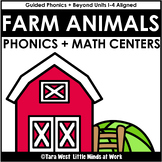Farm Phonics and Math Centers