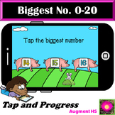 Farm Pigs Biggest Number 0 - 20 on Boom Cards™