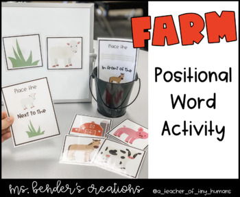 Preview of Farm Positional Word Activity